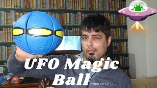 Flying Soccer Ball Magic / Frisbee Deformation UFO Football