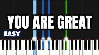 Juanita Bynum - You are Great | EASY PIANO TUTORIAL by Synthly