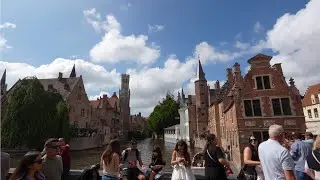 Walk along Bruges (Brugge) Belgium, arguably one of the most beautiful cities in the world.