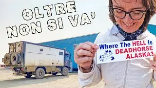 Il punto più a NORD raggiungibile in USA 🇺🇸 ARTICO IN USA sulla Dalton Highway ✌️