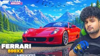 Ferrari 599XX: A Track Monster with No Limits 🏎️😱|#gameplay #forzahorizon5 #cythikgamer