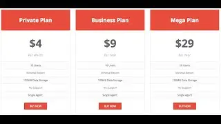WordPress Pricing Table Plugin