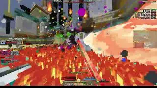 Wynncraft Raid Boss FIght Orphion's Nexus of Light   Knight Gameplay