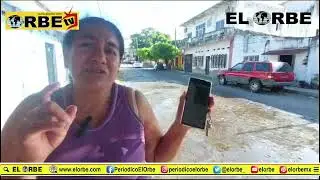 EL ORBE AL MOMENTO:En la colonia San Caralampio denuncian fuga de agua potable. #ElOrbe