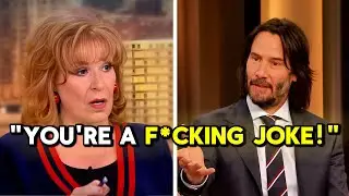 Keanu Reeves RAGES LIVE On The View After Fiery Confrontation With Joy Behar