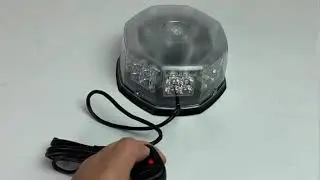 Flashing beacon light LED warning light with magnetic