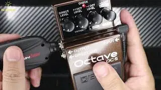 Boss OC-5 Boss Octave 5 Raw Sound Test