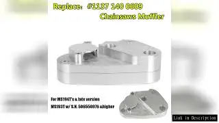 Chainsaws Muffler For Chainsaw Carving Chainsaw MS200T MS201tc MS201t Ported Chainsaw #1137 140 0609