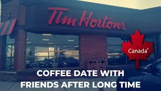 Trying Tim Hortons For The First Time Cheap & Best Coffee In Canada Vlog-5 #canada