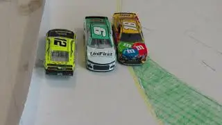 Nascar Stop Motion Recreation 2021 Clash Finish