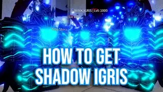Как получить Shadow Igris + QOL | Anime Spirits
