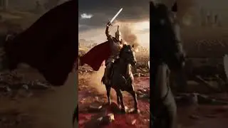 Epic 8K Cinematic Battle | Warrior on Horseback Charges into Ancient War ⚔️🔥 #EpicBattle #Cinematic