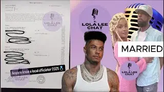 Blueface dad now MARRIED to his girlfriend Rebecca! Congrats! 01.18.2025