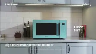 Samsung - Horno Microondas Grill Fry con Nuevos Colores