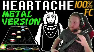 Heartache Metal Version 100% FC (Guitar Hero Custom / Music by RichaadEB) - Undertale