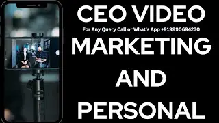 CEO Video Marketing and Personal Branding in USA