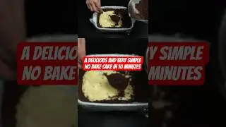 A delicious and very simple no bake cake in 10 minutes #NoBakeCake #QuickDessert #EasyRecipes