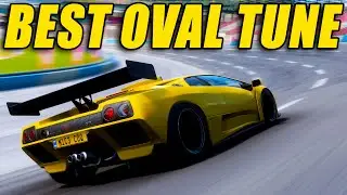 THE MOST OP CAR ON THE NEW OVAL TRACK ON FORZA HORIZON 5