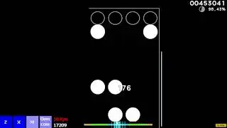 [everything black (frenchcore remix)] 1.3x - osu!mania - 97.91%