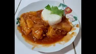 Pollo con Piña, Preparación en solo 5 minutos (Paso a paso)
