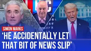 Simon Marks reacts to Trump's 'rambling' presser