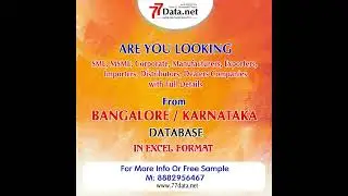 List of Companies in Bangalore | 77 Data