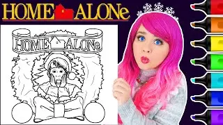 Coloring Home Alone Christmas Coloring Page | Ohuhu Paint Markers