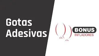 Gotas Adesivas - para colar balões um no outro - Bonus Infladores