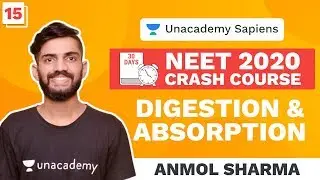 30 Days NEET 2020 Crash Course | Digestion and Absorption | Biology | Anmol Sharma