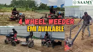 VIS T - 2700 4 wheel weeder 9HP Diesel With Self start