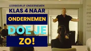 Leerbedrijf Ondernemen klas 4 naar 'Ondernemen doe je zo!' bij Rabobank Almere-Stad