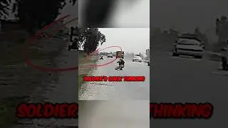 U.S. Soldier Directs Traffic in WAR ZONE!