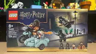 Lego Hagrid and Harrys privey drive escape 76459 review