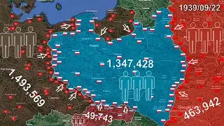 What If ? Poland Had Superior Strength in WW2 using Google Earth
