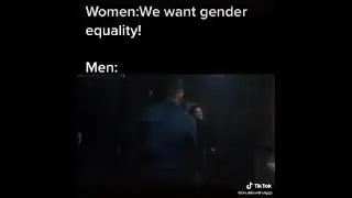 Gender equality on fight scene | Meme
