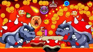 Ball Capybara Ball V Red Boss Challenge | Molten Abyss Boss | MGIF | Gameplay WFG