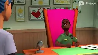General James is informed that Mark Blum has died