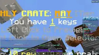 OPENING 2 VERY BROKEN SERVER KEYS! I Minecraft Prision OP I Enchanted I