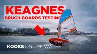 TESTING BRUCH BOARDS HAPPY in shity baltic CONDITIONS featuring Petterson I Keagnes Windsurfing