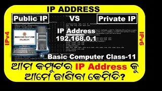 Basic Computer Class-11|Public IP &  Private IP | IPv4 & IPv6 Explained |MAHABAHU COMPUTER EDUCATION