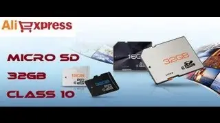 Обзор Micro SD флешек на 32GB 10 Class с переходниками USB 2.0 и TF из Китая (Aliexpress)
