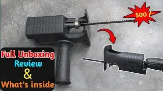 Jigsaw machine attachment for drill machine  Unboxing !! क्या ये jigsaw को टक्कर देगा 🤔 !!