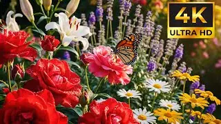 &ldquo;Colorful Flowers Garden Tour in Ultra HD 4K | Relaxing Nature Video&rdquo;