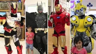Ketemu Banyak Cosplay Superhero di Mall Baru Transmart Tasikmalaya