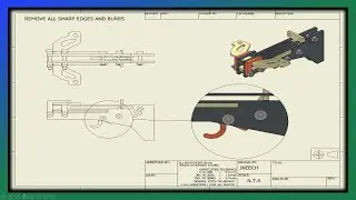 Как создать подробный вид на чертеже в Autodesk Inventor