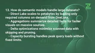 Semantic Models in Microsoft Fabric Interview Questions