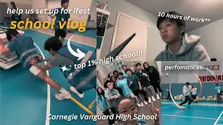 DAY IN THE LIFE AT A TOP 1% AMERICAN HIGHSCHOOL | *ifest edition*