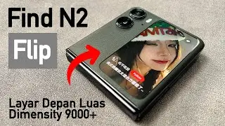 Layar Lipat Paling Fungsional‼️OPPO Find N2 Flip 😍🤳🏻