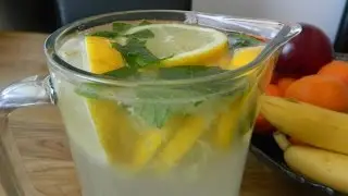 Detox water for clear skin!