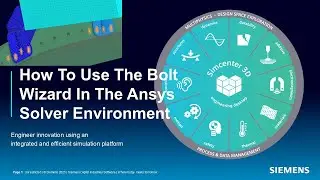 Как использовать мастер болтов в среде решателя ANSYS